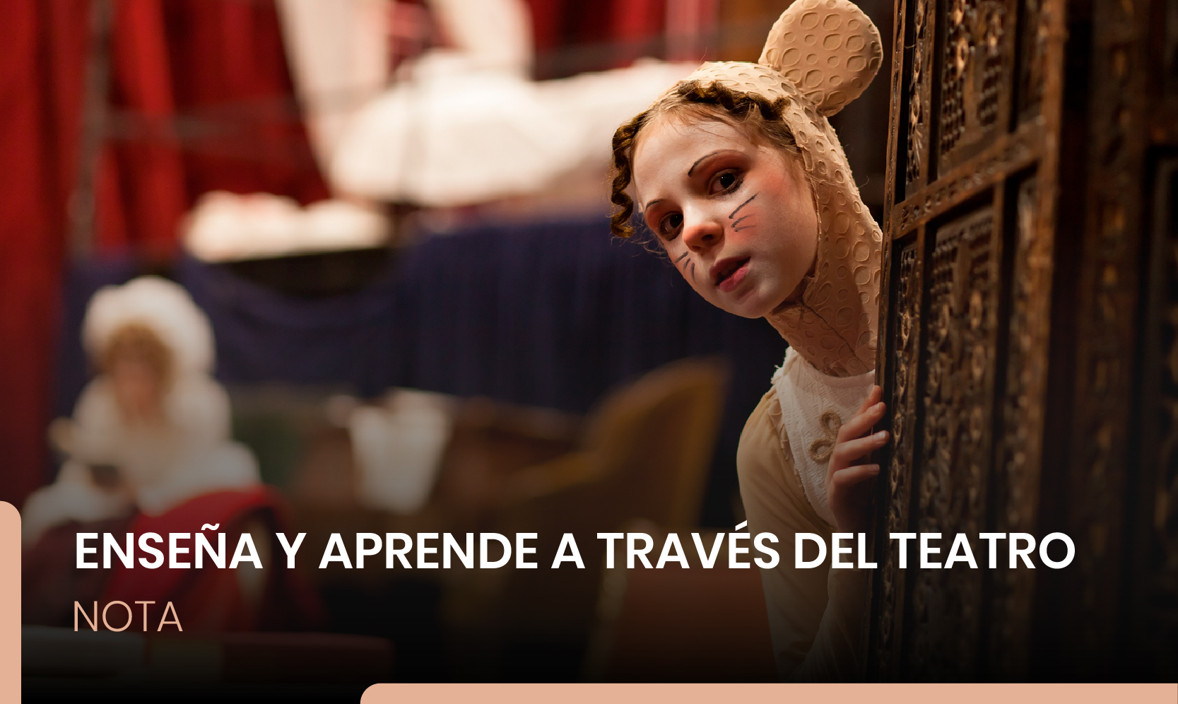 Enseña y aprende a través del teatro